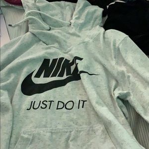 nike cowel neck hoodie